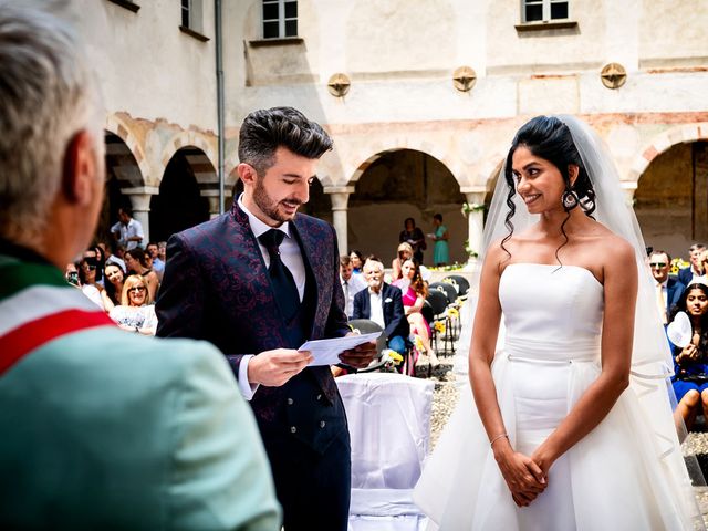 Il matrimonio di Nicola e Shruthi a Morbegno, Sondrio 36