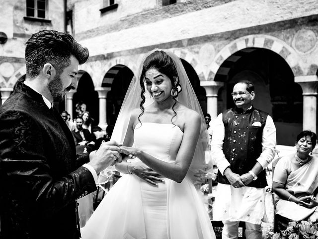 Il matrimonio di Nicola e Shruthi a Morbegno, Sondrio 37