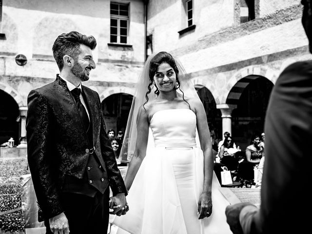 Il matrimonio di Nicola e Shruthi a Morbegno, Sondrio 39