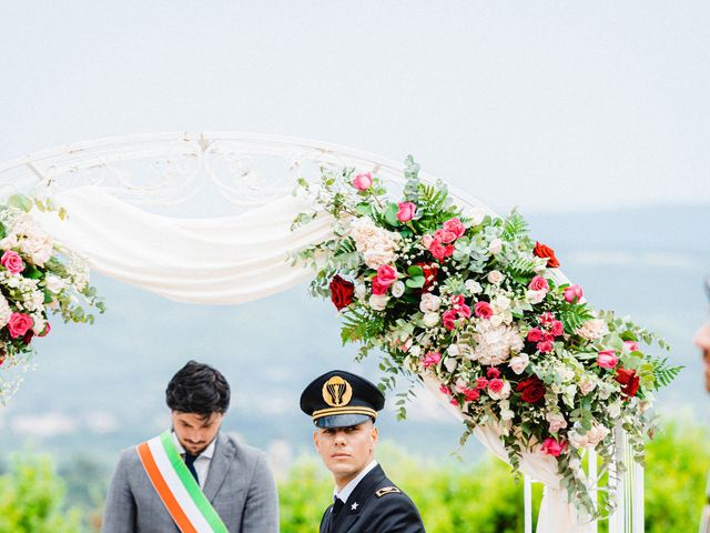 Il matrimonio di Gianluca e Lucrezia a Bassano Romano, Viterbo 19