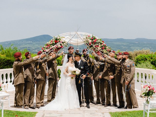 Il matrimonio di Gianluca e Lucrezia a Bassano Romano, Viterbo 30