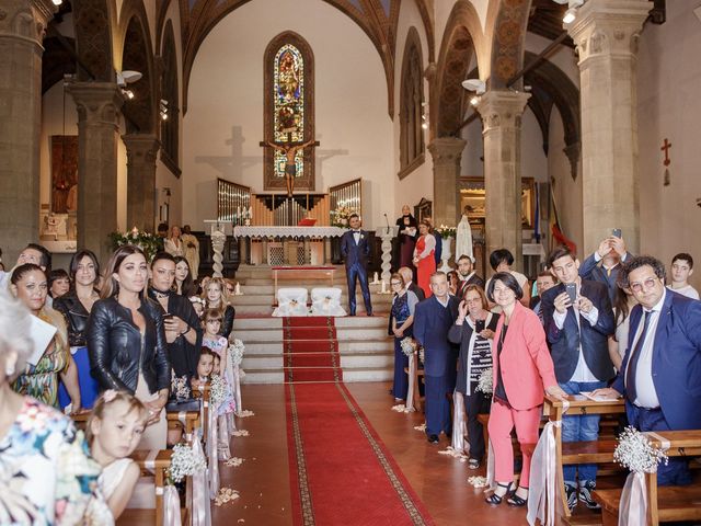 Il matrimonio di Marina e Giovanni a Barberino Val d&apos;Elsa, Firenze 21