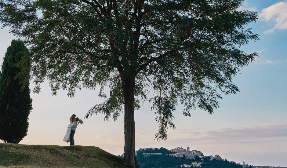 Il matrimonio di Francesco e Serena a Montepulciano, Siena