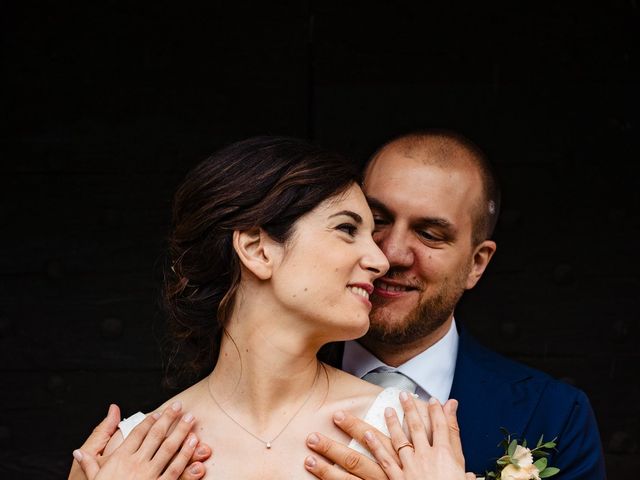 Il matrimonio di Davide e Camilla a Daverio, Varese 40