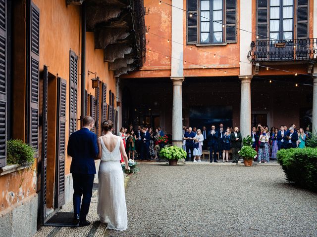 Il matrimonio di Davide e Camilla a Daverio, Varese 48