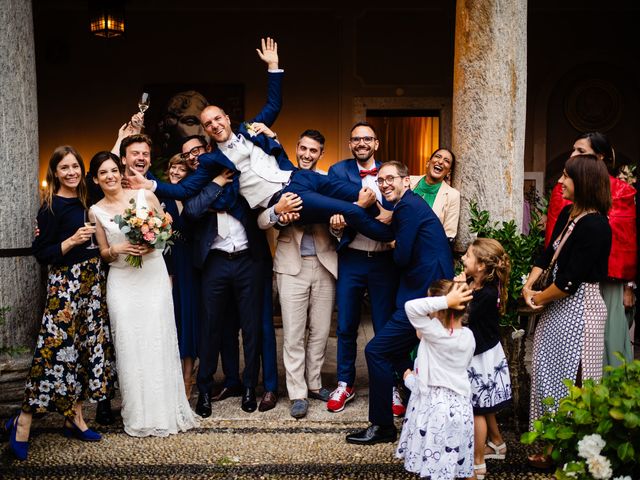 Il matrimonio di Davide e Camilla a Daverio, Varese 57