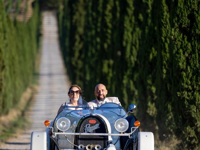 Il matrimonio di Fabio e Elisa a Castellina in Chianti, Siena 36