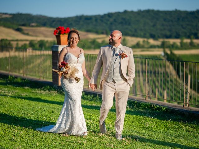 Il matrimonio di Fabio e Elisa a Castellina in Chianti, Siena 45