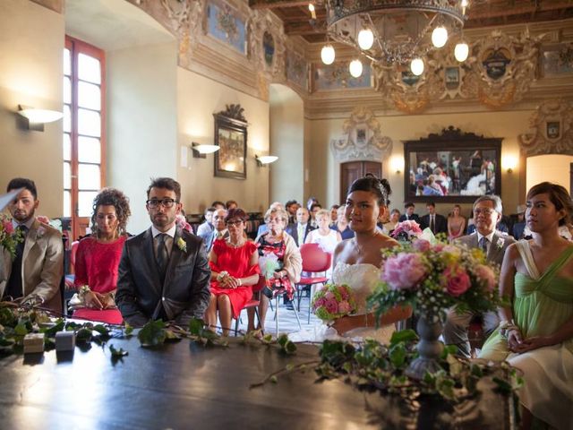 Il matrimonio di Yiemtida e Matteo a Gambolò, Pavia 27