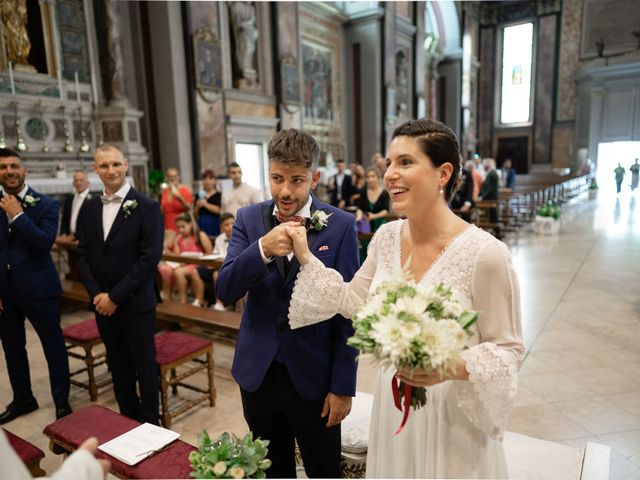Il matrimonio di Mattia e Elisa a Ghedi, Brescia 33
