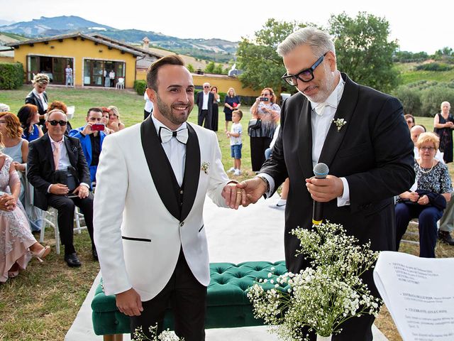 Il matrimonio di Simone e Massimo a Offida, Ascoli Piceno 21