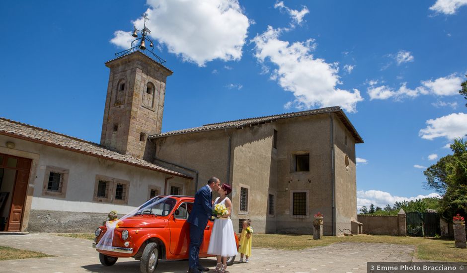 Il matrimonio di Francesco e Barbara a Manziana, Roma