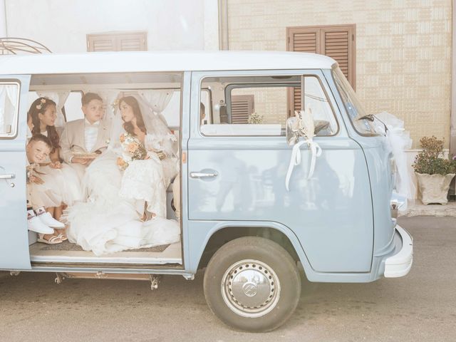 Il matrimonio di Valentina e Giandamiano a Guagnano, Lecce 24