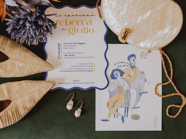 Il matrimonio di Giulio e Rebecca a Pistoia, Pistoia 3
