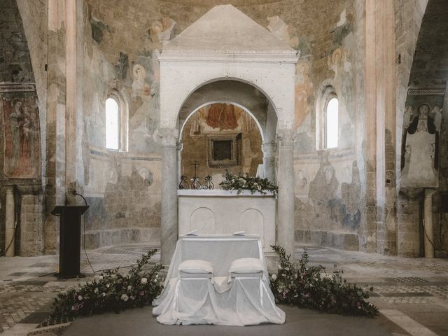 Il matrimonio di Emiliano e Floriana a Tuscania, Viterbo 27