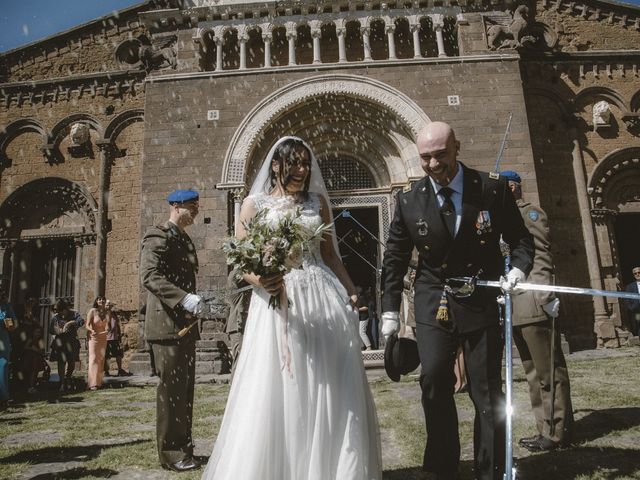 Il matrimonio di Emiliano e Floriana a Tuscania, Viterbo 35