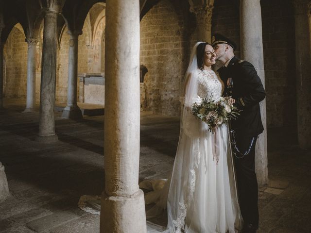 Il matrimonio di Emiliano e Floriana a Tuscania, Viterbo 40