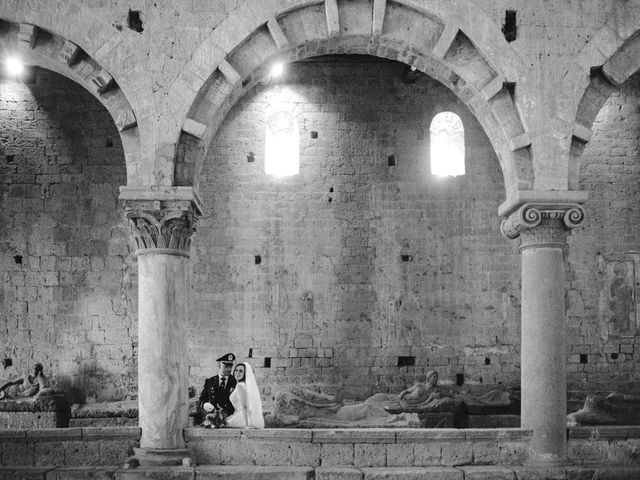 Il matrimonio di Emiliano e Floriana a Tuscania, Viterbo 48