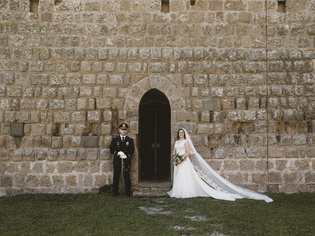 Il matrimonio di Emiliano e Floriana a Tuscania, Viterbo 50