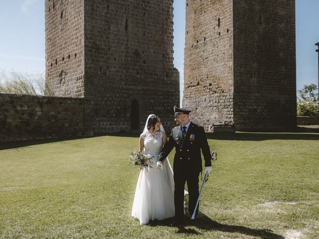 Il matrimonio di Emiliano e Floriana a Tuscania, Viterbo 51