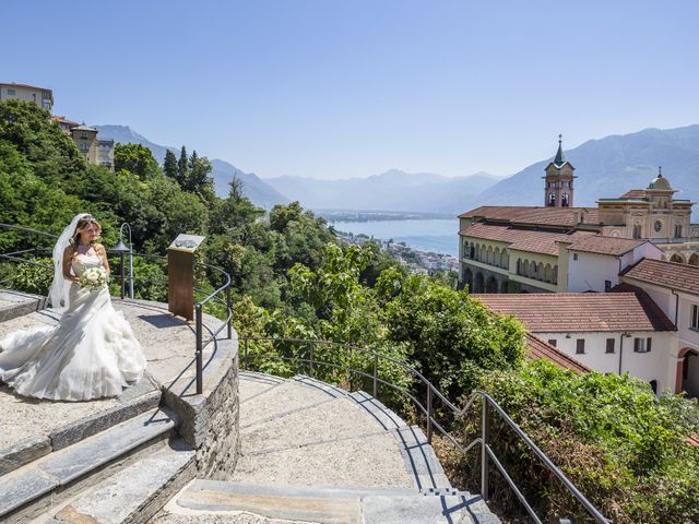 Il matrimonio di Olga e Fabio a Locarno, Ticino 10