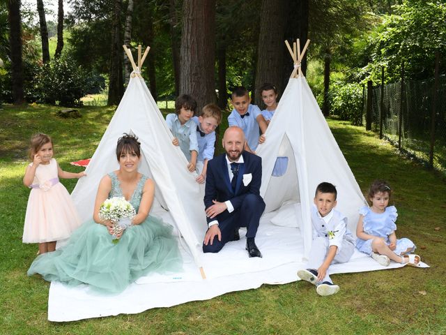 Il matrimonio di Luca e Valeria a Vergiate, Varese 18