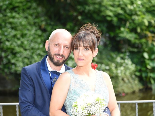 Il matrimonio di Luca e Valeria a Vergiate, Varese 34