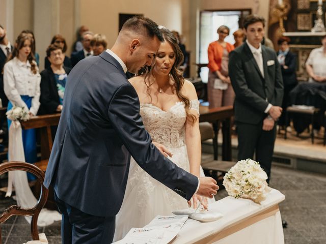 Il matrimonio di Davide e Michela a San Fermo della Battaglia, Como 75