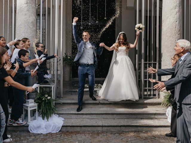 Il matrimonio di Davide e Michela a San Fermo della Battaglia, Como 90