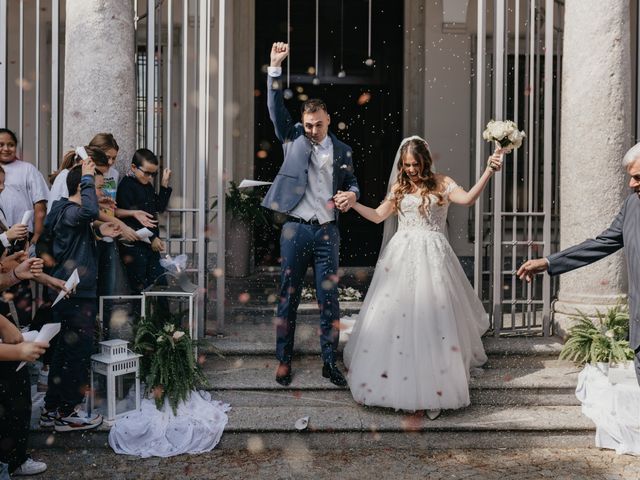 Il matrimonio di Davide e Michela a San Fermo della Battaglia, Como 92