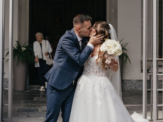 Il matrimonio di Davide e Michela a San Fermo della Battaglia, Como 94