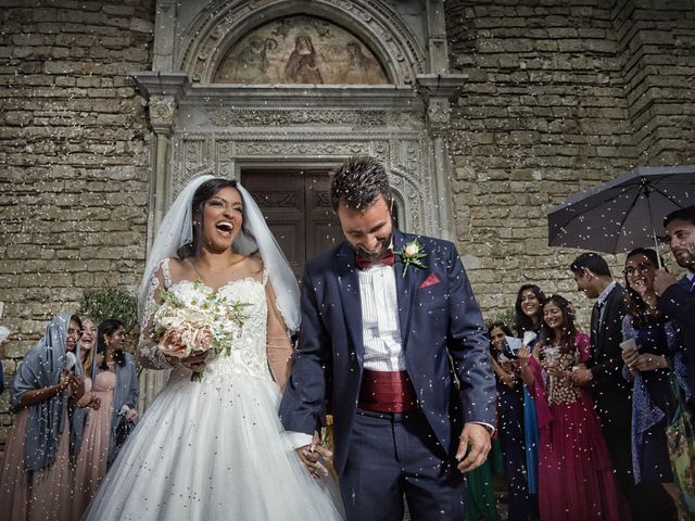 Il matrimonio di Valentino e Reena a Rieti, Rieti 62