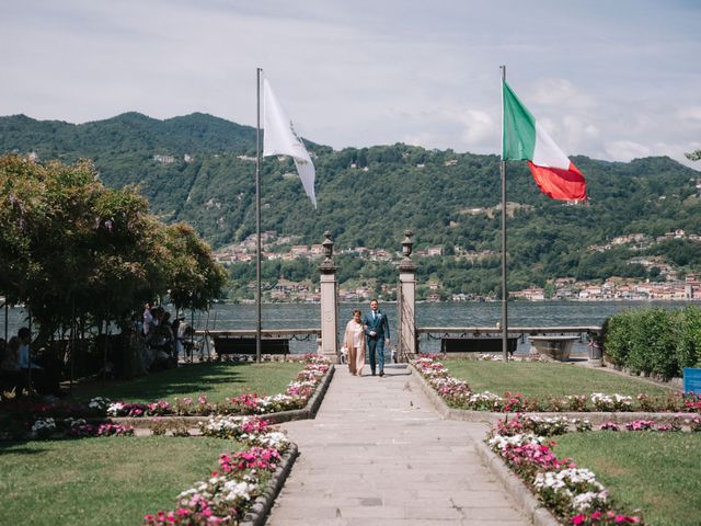 Il matrimonio di Ermes e Camila a Orta San Giulio, Novara 34