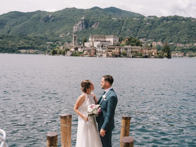 Il matrimonio di Ermes e Camila a Orta San Giulio, Novara 69