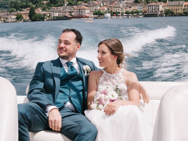 Il matrimonio di Ermes e Camila a Orta San Giulio, Novara 71