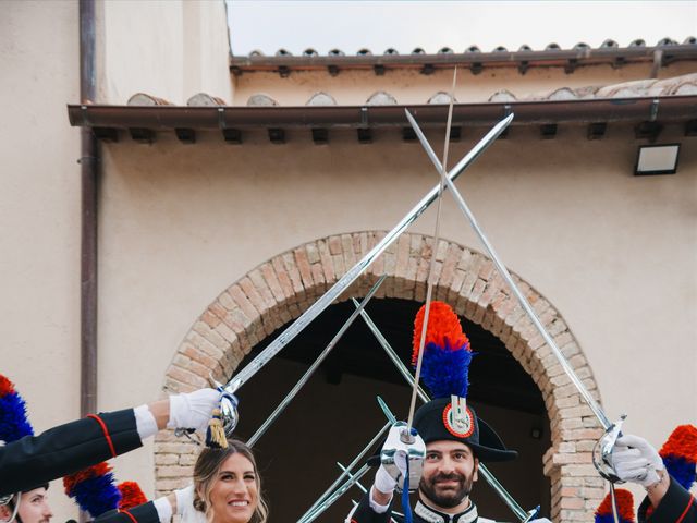 Il matrimonio di Valeria e Leonardo a Riano, Roma 1