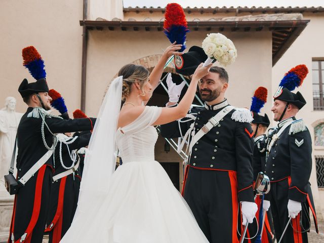 Il matrimonio di Valeria e Leonardo a Riano, Roma 17