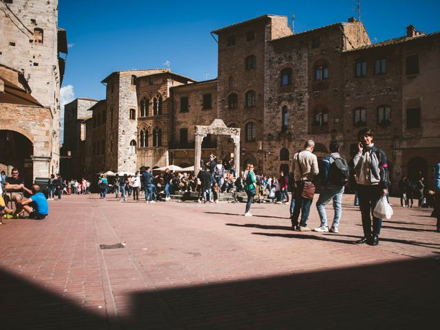 Il matrimonio di Alessio e Francesca a San Gimignano, Siena 23