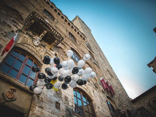 Il matrimonio di Alessio e Francesca a San Gimignano, Siena 41