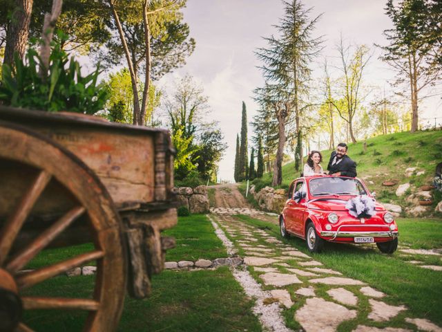 Il matrimonio di Alessio e Francesca a San Gimignano, Siena 45