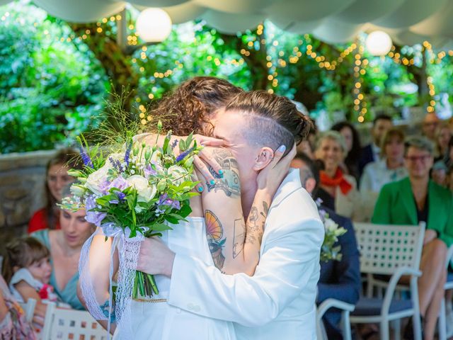 Il matrimonio di Elisabetta e Ana Carolina a Villa d&apos;Almè, Bergamo 34