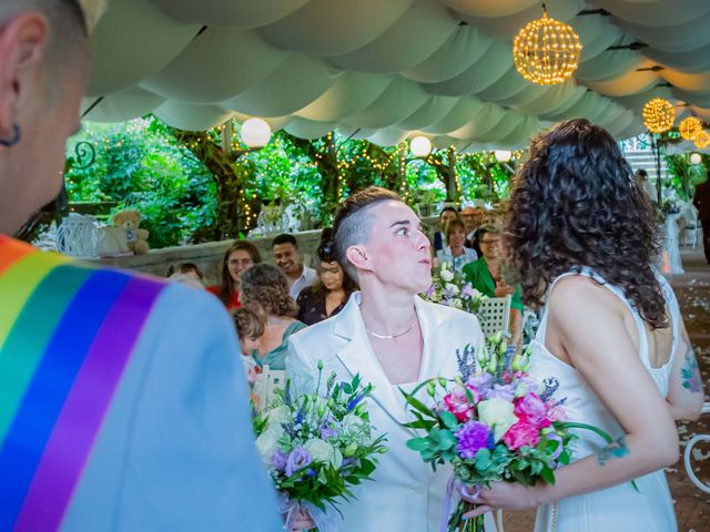 Il matrimonio di Elisabetta e Ana Carolina a Villa d&apos;Almè, Bergamo 35