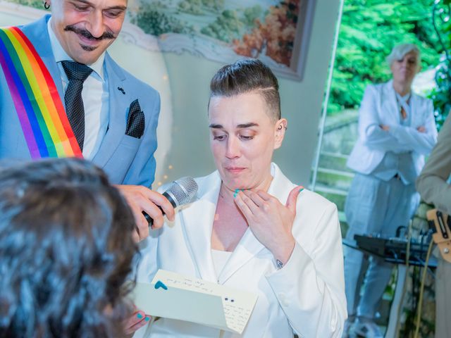 Il matrimonio di Elisabetta e Ana Carolina a Villa d&apos;Almè, Bergamo 42