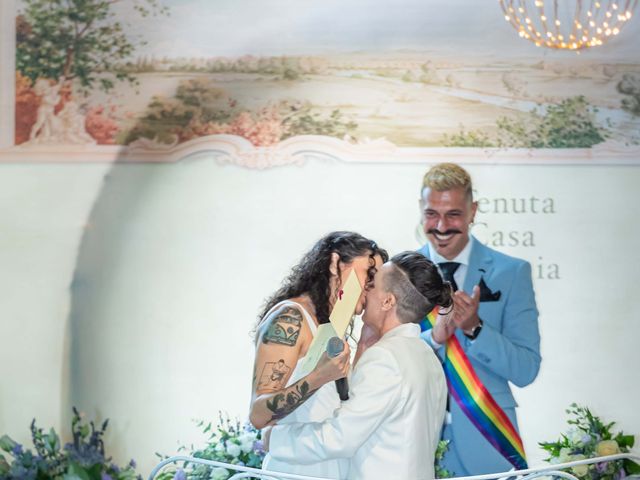 Il matrimonio di Elisabetta e Ana Carolina a Villa d&apos;Almè, Bergamo 44