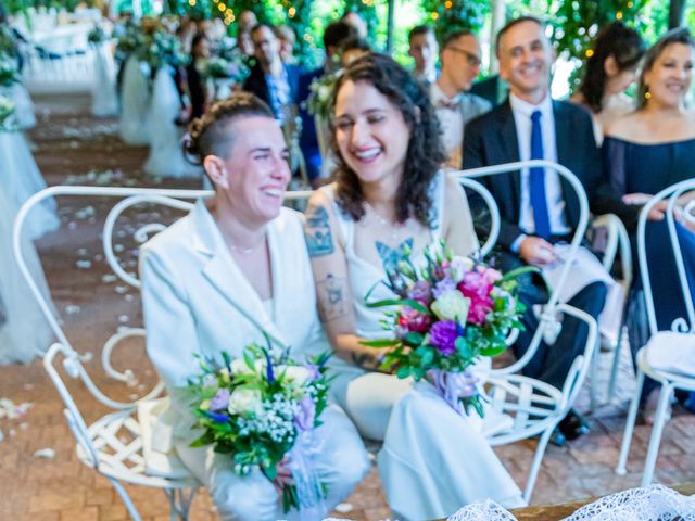 Il matrimonio di Elisabetta e Ana Carolina a Villa d&apos;Almè, Bergamo 47