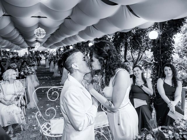 Il matrimonio di Elisabetta e Ana Carolina a Villa d&apos;Almè, Bergamo 53