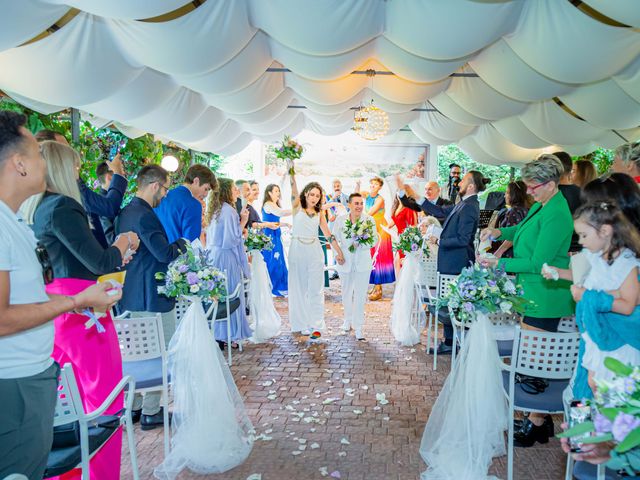 Il matrimonio di Elisabetta e Ana Carolina a Villa d&apos;Almè, Bergamo 56
