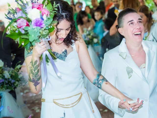 Il matrimonio di Elisabetta e Ana Carolina a Villa d&apos;Almè, Bergamo 57