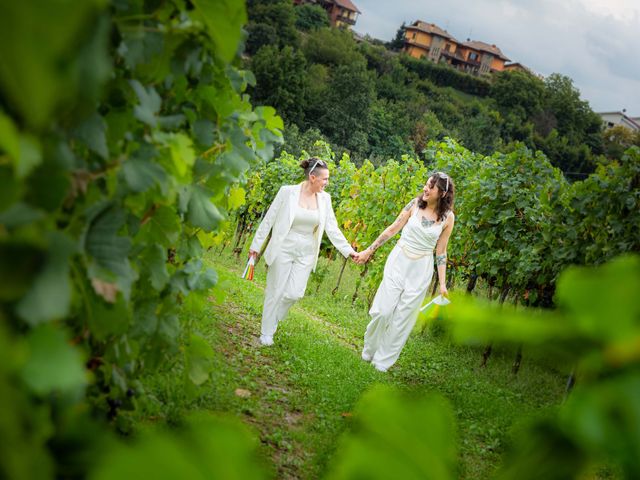 Il matrimonio di Elisabetta e Ana Carolina a Villa d&apos;Almè, Bergamo 69