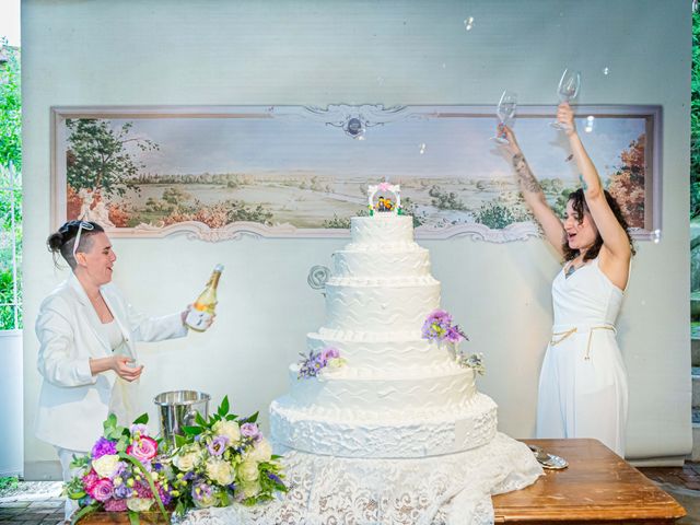Il matrimonio di Elisabetta e Ana Carolina a Villa d&apos;Almè, Bergamo 83